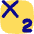 Subscript 1 Icon from Flex Pop Set