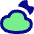 Moon Cloud Icon from Flex Pop Set