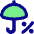 Rain Chance Icon from Flex Pop Set