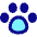 Pet Paw Icon from Flex Pop Set