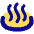 Hot Spring Icon from Flex Pop Set