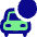 Car Insurance Icon from Flex Pop Set