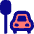 Taxi Station Icon from Flex Pop Set