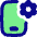 Phone Setting Gear Icon from Flex Pop Set
