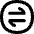 Line Arrow Transfer Horizontal Circle 1 Icon from Flex Remix Set