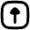 Triangle Arrow Up Square Icon from Flex Remix Set