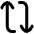Line Arrow Reload Vertical 1 Icon from Flex Remix Set
