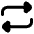 Triangle Arrow Reload Horizontal 1 Icon from Flex Remix Set
