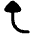 Triangle Arrow Curve Left Up Icon from Flex Remix Set