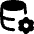 Database Setting Gear Icon from Flex Remix Set