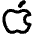 Apple Logo Icon from Flex Remix Set