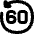 Button Go Backward 60 Icon from Flex Remix Set