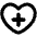 Heart Cross Icon from Flex Remix Set | Free Download as SVG Vector and Transparent PNG | Streamline icons