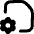 Document Setting Gear Icon from Flex Remix Set