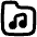 Music Folder Song Icon from Flex Remix Set