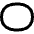 Oval Shape Icon from Flex Remix Set