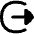 Logout 2 Icon from Flex Remix Set