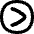 Greater Than Sign Circle Icon from Flex Remix Set