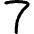 Number Seven Icon from Flex Remix Set