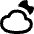 Moon Cloud Icon from Flex Remix Set