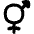 Intersex Symbol Icon from Flex Remix Set