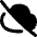 Cloud Off Icon from Flex Remix Set