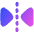 Flip Horizontal Arrow 1 Icon from Plump Gradient Set