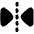 Flip Horizontal Arrow 1 Icon from Plump Solid Set