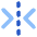 Flip Horizontal Arrow 2 Icon from Core Flat Set