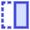Flip Horizontal Square 1 Icon from Sharp Duo Set