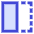 Flip Horizontal Square 2 Icon from Sharp Duo Set