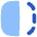 Flip Horizontal Square 2 Icon from Flex Flat Set