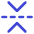 Flip Vertical Arrow 1 Icon from Core Duo Set