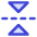 Flip Vertical Arrow 2 Icon from Core Duo Set