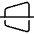 Trapezoid Line Horizontal Icon from Ultimate Light Set