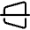 Trapezoid Line Horizontal Icon from Ultimate Regular Set