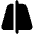 Trapezoid Line Vertical Icon from Ultimate Bold Set