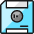 Floppy Disk 1 Icon from Ultimate Colors Set