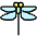Flying Insect Dragonfly 2 icon - Free transparent PNG, SVG. No sign up needed.
