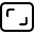 Focus Frame Icon from Ultimate Regular Set