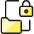 Folder File Lock Icon from Ultimate Colors Set