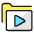 Folder Media icon - Free transparent PNG, SVG. No sign up needed.