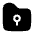 Folder Security Icon from Solar Bold Set | Free Download as SVG Vector and Transparent PNG | Streamline icons