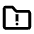 Folder Warning icon - Free transparent PNG, SVG. No sign up needed.