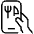 Food Delivery Mobile Applications Icon from Ultimate Light Set