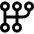 Car Auto Transmission Icon from Sharp Line Set