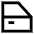 Car Door Icon from Sharp Line Set