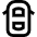 Car Top View Icon from Sharp Line Set