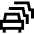 Cars Traffic Jam Icon from Sharp Line Set
