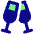 Champagne Party Alcohol Icon from Core Pop - Free Set